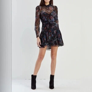 NWT Veronica Beard Bolade Mini Dress Size 8 B923